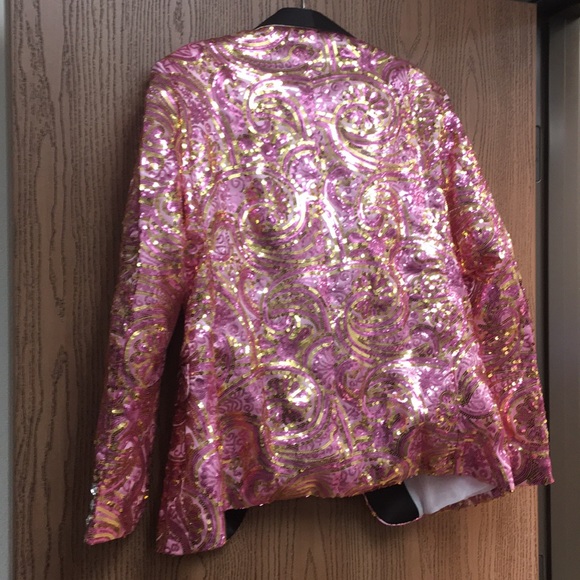 Sequins Dinner Jacket - Picture 3 of 3